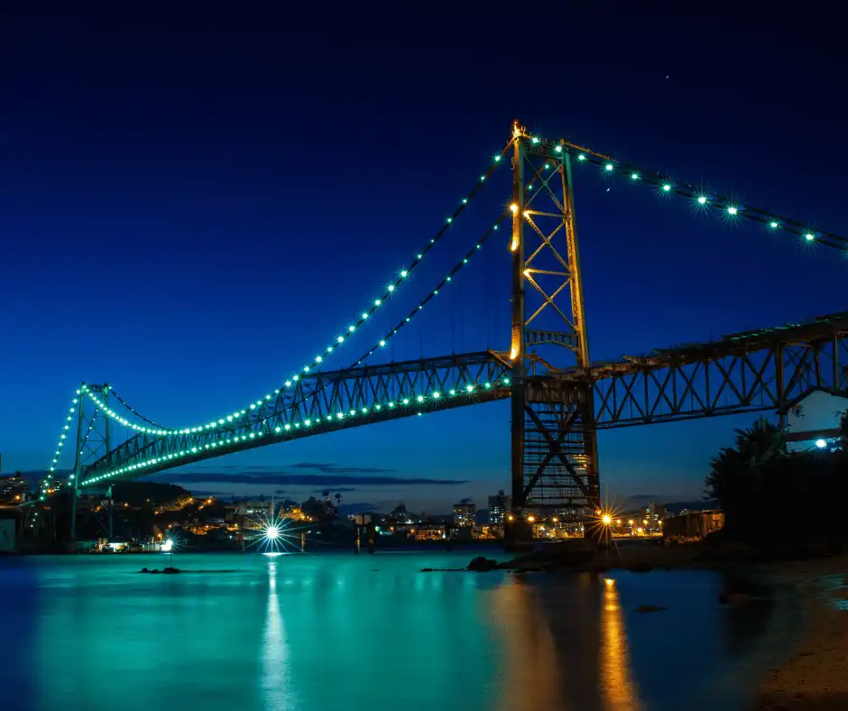 Ponte Hercílio Luz, Florianópolis no Frio