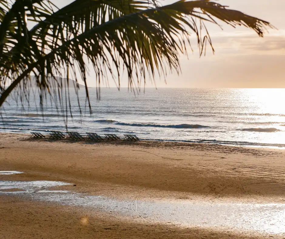 Praia do Santinho, Florianópolis no Frio