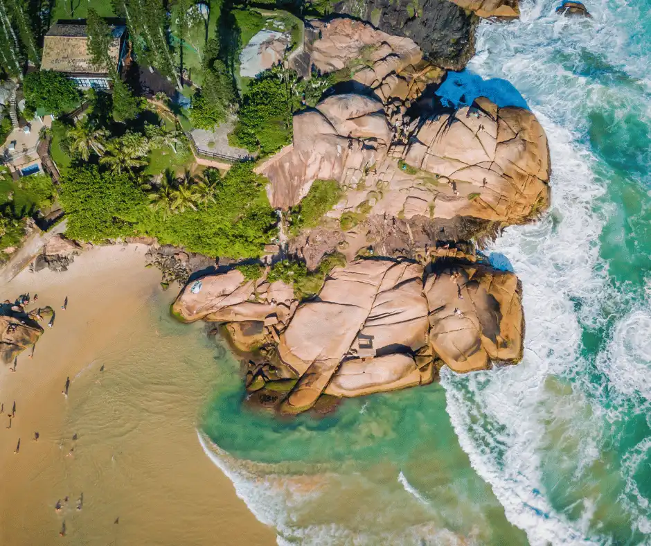 Pedras da Praia da Joaquina