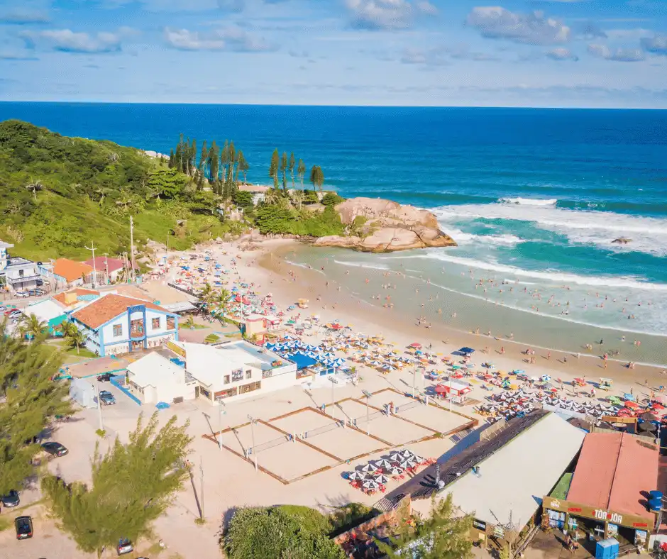 Praia da Joaquina, bares e restaurantes